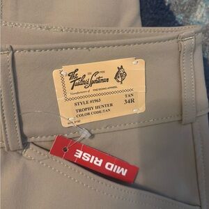 The Tailored Sportsman Women’s Mid Rise Tan Chinos (Horse Riding Pants)